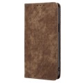 For Tecno Spark Go 2024 RFID Anti-theft Brush Magnetic Leather Phone Case(Brown)