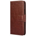 For Tecno Spark Go 2024 Crystal Texture Leather Phone Case(Brown)