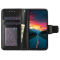 For Tecno Spark Go 2024 Crystal Texture Leather Phone Case(Black)