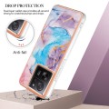 For Xiaomi 13T/13T Pro Electroplating IMD TPU Phone Case(Blue Marble)