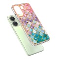 For Xiaomi Redmi 13C 4G Electroplating IMD TPU Phone Case(Colorful Scales)