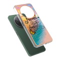 For Xiaomi Redmi A3 Electroplating IMD TPU Phone Case(Dream Butterfly)
