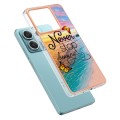 For Xiaomi Redmi Note 13 5G Global Electroplating IMD TPU Phone Case(Dream Butterfly)