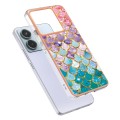 For Xiaomi Redmi Note 13 Pro 5G Global Electroplating IMD TPU Phone Case(Colorful Scales)