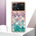 For Xiaomi Poco X6 Pro Electroplating IMD TPU Phone Case(Colorful Scales)