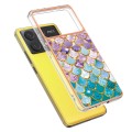 For Xiaomi Poco X6 Pro Electroplating IMD TPU Phone Case(Colorful Scales)