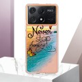 For Xiaomi Redmi K70E Electroplating IMD TPU Phone Case(Dream Butterfly)