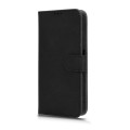 For TECNO Spark 20 Skin Feel Magnetic Flip Leather Phone Case(Black)