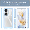 For Honor 80 Colorful Series Acrylic Hybrid TPU Phone Case(Blue)