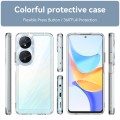 For Honor Play 50 Plus Colorful Series Acrylic Hybrid TPU Phone Case(Transparent)