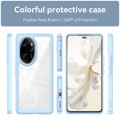 For Honor 100 Pro Colorful Series Acrylic Hybrid TPU Phone Case(Blue)