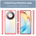 For Honor Magic6 Lite 5G Colorful Series Acrylic Hybrid TPU Phone Case(Red)