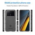 For Xiaomi Poco X6 Pro 5G Full Coverage Shockproof TPU Phone Case(Black)