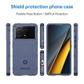 For Xiaomi Poco X6 Pro 5G Full Coverage Shockproof TPU Phone Case(Blue)