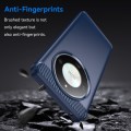 For Honor Magic6 Lite 5G Brushed Texture Carbon Fiber TPU Phone Case(Blue)