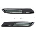2 PCS Car Fender Light  LED Leaf Board Side DC12V / 1.7W for BMW, Yellow Light, Style:D