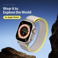 For Apple Watch 38mm DUX DUCIS YJ Series Nylon Watch Band(Yellow)