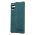 For Samsung Galaxy A05 Skin Feel Anti-theft Brush Horizontal Flip Leather Case with Holder(Blue)