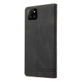 For Samsung Galaxy A22 5G Skin Feel Anti-theft Brush Horizontal Flip Leather Case with Holder(Black)