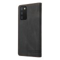 For Samsung Galaxy A30 JP Version Skin Feel Anti-theft Brush Horizontal Flip Leather Case with Holde