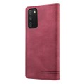 For Samsung Galaxy A30 JP Version Skin Feel Anti-theft Brush Horizontal Flip Leather Case with Holde