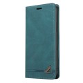 For Xiaomi Redmi 13C Skin Feel Anti-theft Brush Horizontal Flip Leather Case with Holder(Blue)