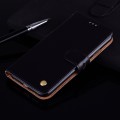 For Huawei nova Y70 / Y70 Plus Oil Wax Texture Leather Phone Case(Black)
