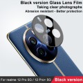 For Realme 12 Pro 5G / 12 Pro+ 5G IMAK Rear Camera Lens Glass Film Black Version
