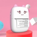 C9 Mini Bluetooth Wireless Thermal Printer With 5 Sticker Papers(Pink)