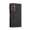 For Samsung Galaxy S23 FE 5G ESEBLE Retro Frosted RFID Flip Leather Phone Case(Black)