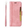 For OPPO Reno11 5G Global BETOPNICE Dual-side Buckle Leather Phone Case(Pink)