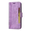 For Samsung Galaxy A15 BETOPNICE Dual-side Buckle Leather Phone Case(Purple)