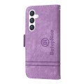 For Samsung Galaxy S24 BETOPNICE Dual-side Buckle Leather Phone Case(Purple)