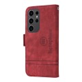 For Samsung Galaxy S24 Ultra BETOPNICE Dual-side Buckle Leather Phone Case(Red)
