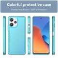 For Xiaomi Redmi 12 Candy Series TPU Phone Case(Transparent Blue)