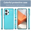 For Xiaomi Redmi Note 13 Pro+ Candy Series TPU Phone Case(Transparent Blue)