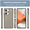 For Xiaomi Redmi Note 13 Pro+ Candy Series TPU Phone Case(Transparent Grey)