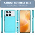 For Xiaomi Redmi K70 Candy Series TPU Phone Case(Transparent Blue)