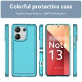 For Xiaomi Redmi Note 13 4G Candy Series TPU Phone Case(Transparent Blue)