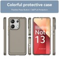 For Xiaomi Redmi Note 13 4G Candy Series TPU Phone Case(Transparent Grey)
