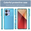 For Xiaomi Redmi Note 13 Pro 4G Candy Series TPU Phone Case(Transparent Blue)