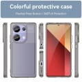 For Xiaomi Redmi Note 13 Pro 4G Candy Series TPU Phone Case(Transparent Grey)