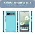For Google Pixel 6a Candy Series TPU Phone Case(Transparent Blue)