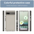 For Google Pixel 6a Candy Series TPU Phone Case(Transparent Grey)