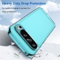 For Google Pixel 9 Pro Candy Series TPU Phone Case(Transparent Blue)