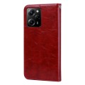 For Xiaomi Redmi Note 12 Pro Speed / Poco X5 Pro Oil Wax Texture Leather Phone Case(Red)