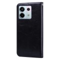 For Xiaomi Redmi Note 13 Pro  5G Oil Wax Texture Leather Phone Case(Black)