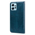 For Xiaomi Redmi Note 12 4G  Global Oil Wax Texture Leather Phone Case(Blue)