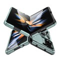 For Samsung Galaxy Z Fold5 5G Armor PC + TPU Camera Shield Phone Case(Alpine Green)