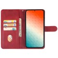 For Samsung Galaxy S24 5G Leather Phone Case(Red)